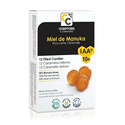 Imagen de COMPTOIRS ET COMPAGNIES Caramelos Rellenos de Miel Manuka IAA10+ 48g