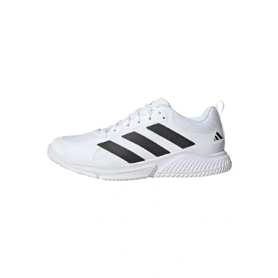 Imagen de adidas Performance Court TEAM Bounce 2.0 Zapatillas de tenis para moqueta sintética, Hombre, Talla: 36 2/3, cloud white core black
