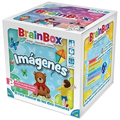 Imagen de Asmodee Brainbox Imágenes Juego De Mesa En Español + Animales