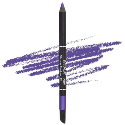 Imagen de Impala Lápiz de Ojos Waterproof con Silicona Color Violeta Nº 22 Trazo Definido o Efecto Difuminado Textura Cremosa Fácil Aplicar Intenso Duradero y Resistente al Agua