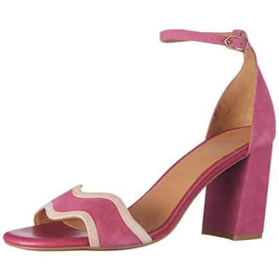 Imagen de Geox 74 N Eraklia Sandalias, Mujer, Talla: 39, Rot Zapatos