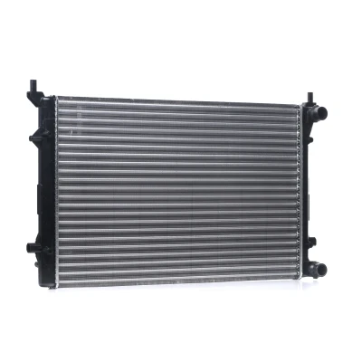 Imagen de NRF EASY FIT 53404 Radiador, refrigeración del motor Aluminio 650 415 23 con junta anular Aletas unidas mecánicamente VOLKSWAGEN: Golf 5