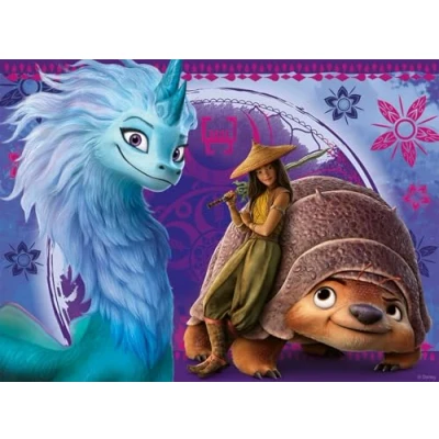 Imagen de Ravensburger Disney and Raya &amp; The Last Dragon Rompecabezas de 100 Piezas extragrandes para niños a Partir 6 años, Multicolor, 49 x 36 0,2 cm (12920)