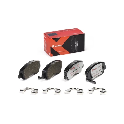 Imagen de BREMBO P 18 025X Juego de pastillas freno con avisador acústico desgaste accesorios KIA: RIO 3, 4, 3 Stufenheck, HYUNDAI: i20 III