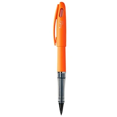 Imagen de Pentel TRJ98S A Rotulador de plumas (punta mediana), color naranja Lote 12