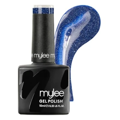 Imagen de Mylee Esmalte de Uñas Gel Semipermanente Reflexivo 10ml [Star Is Born] UV/LED Nail Art Manicure Pedicure para Uso Profesional y Doméstico [Spotlight Range] Larga Duración Fácil Aplicar