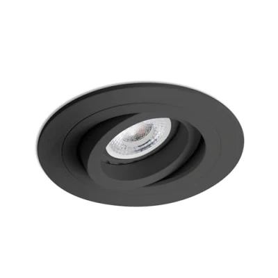 Imagen de FARO BARCELONA 43408 Radon 2 Lámpara empotrable orientable Negra