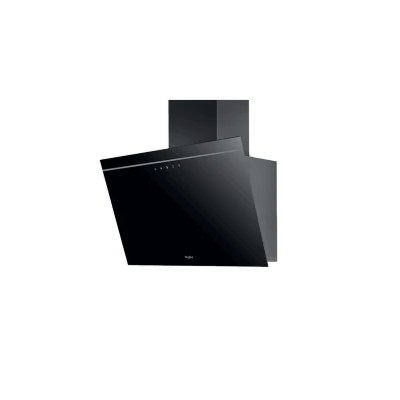 Imagen de Campana decorativa Whirlpool AKR 62F LT K, 4 velocidades, 650 m3/h, 59.8 cm, TouchControl, Con temporizador, Negro