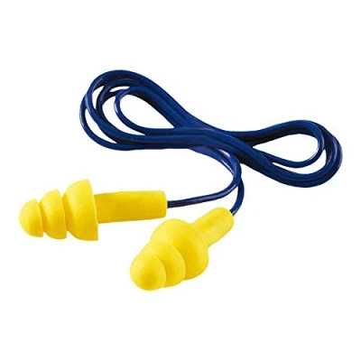 Imagen de 3M E A R Ultrafit Tapones reutilizables con cordón 32 dB (50 pares/caja), 50 Par, UF 01 000