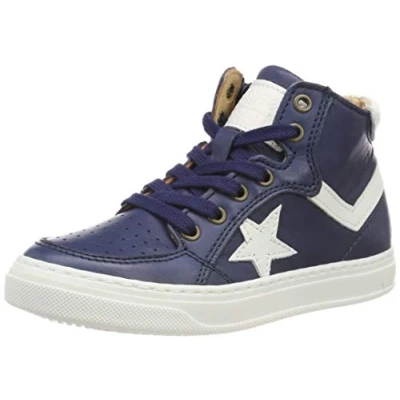 Imagen de Bisgaard 30720.119, Zapatillas Altas Unisex niños, Azul Oscuro, 34 EU