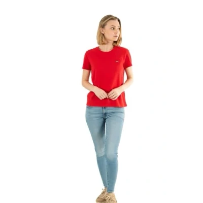 Imagen de Levi&#039;s Perfect TEE Camiseta básica, Mujer, Talla: XS, Script red