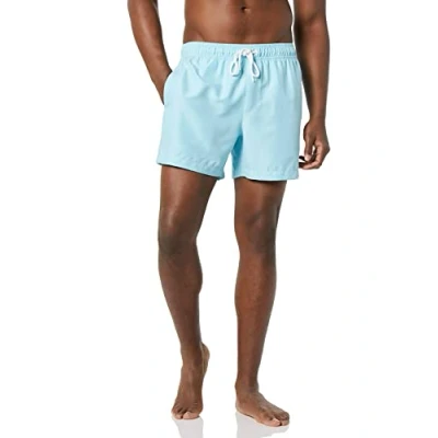 Imagen de Amazon Essentials Bañador de Secado rápido con Entrepierna 12,7 cm Hombre, Azul Claro, 32