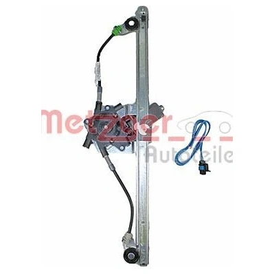 Imagen de METZGER 2160452 Elevalunas Delante, derecha eléctrico con electromotor MERCEDES BENZ: Clase A