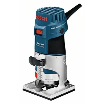 Imagen de Bosch Professional GKF 600 Fresadora de cantos (600 W, 33.000 rpm, en maletín)