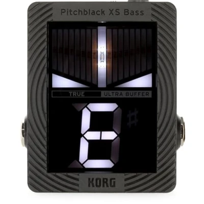 Imagen de Korg Pitchblack X Series PB XS BASS Afinador de Pedal Cromático Compacto para Bajo Negro