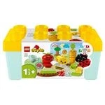 Imagen de LEGO 10984 Duplo Huerto Orgánico con Caja de Almacenamiento, Juguetes para Bebés y Niños 1 Año Medio Piezas Fruta Verdura, Juego Educativo, Regalo Cumpleaños Infantil