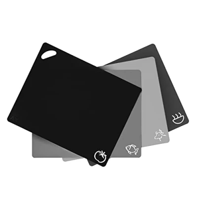 Imagen de Axer Tabla de cortar Cocina Grande Plastico Flexible tablas Libre BPA Juego