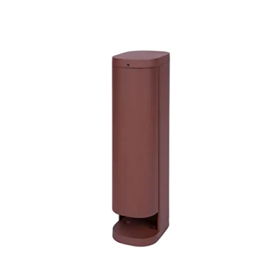 Imagen de BOLD 19493 Volo Toma de Corriente Inteligente para jardín en el Exterior (Columna enchufes) Color óxido (2X Schuko Smart Home (iOS &amp; Android) WLAN 3680 Watt Fácil instalación)