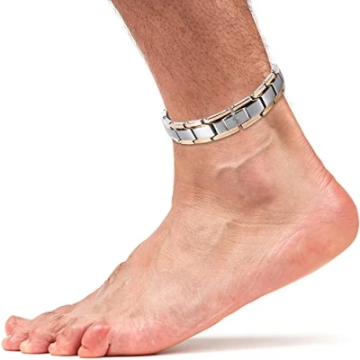 Imagen de Pulsera magnética de titanio, elegante, para terapia, alivio del dolor artritis y túnel carpiano, la marca Smarter LifeStyle