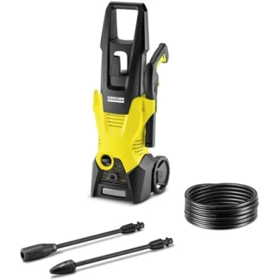 Imagen de Kärcher Hidrolimpiadora de alta presión K 3, 120 bar, 1.600W, 380L/h, incluye accesorios y depósito detergente