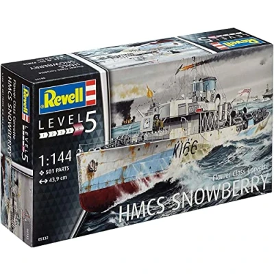 Imagen de Revell Maqueta de Flower Class Corvette, 10 a 18 años, Kit Modello, Escala 1:144 (5132) (05132)