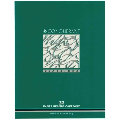 Imagen de 001BLOC Lot de 5 Cahiers 90g carte vernie Apprentissage l&#039;écriture 17x22 cm 32 pages SEYES 4 mm