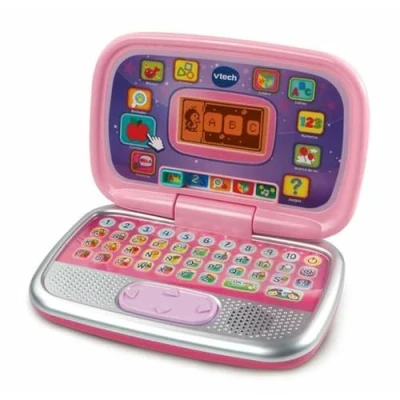 Imagen de VTech Diverpink PC, ordenador infantil educativo para niños +3 años, Versión ESP