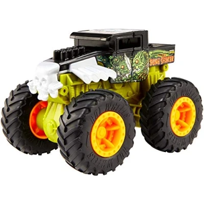 Imagen de Hot Wheels Monster Truck Coches de Juguetes superchoques 1:43, Modelos Surtidos (Mattel GCF94)