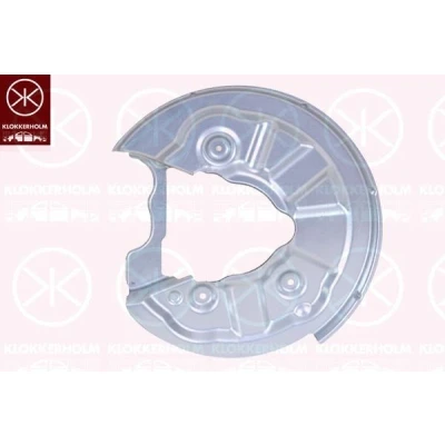Imagen de KLOKKERHOLM 6614875 Chapa Protectora de Disco Freno Eje trasero izquierda VOLKSWAGEN: Golf 7, 7 Variant, SEAT: Leon III Hatchback, IV