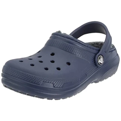 Imagen de Crocs Zuecos Clásicos Con Forro T, Unisex niños, Carbón Marino, 23/24 EU