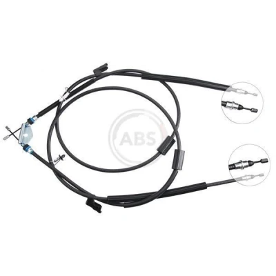 Imagen de A.B.S. K10325 Cable de Freno Mano 1816, 1860 Discos para dirección izquierda/derecha FORD: Focus C Max, 2, Max