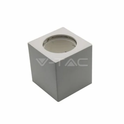 Imagen de Foco empotrable de techo, cuadrado, escayola V TAC para focos GU10 / GU5.3 VT 727SQ SKU 3664