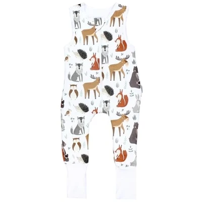 Imagen de TupTam Saco de Dormir con Piernas para Bebés 2.5 Tog, Animales Noruega pie reversible, 104 110