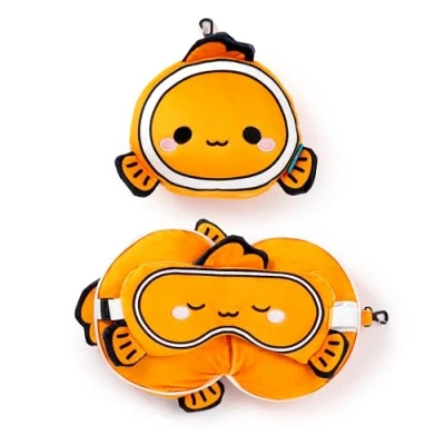 Imagen de Cojín de viaje para peces 2 en 1 Puckator Relaxeazzz Adoramals