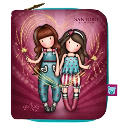 Imagen de Santoro, Cartera Gorjuss Fairground Fireworks 10X12X3Cm Unisex niños, Multicolor, Talla única