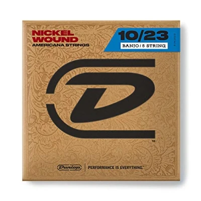 Imagen de JIM DUNLOP DJN1023 Cuerdas para Banjo Nickel Wound Americana Strings Medium 5 10 12 16 23