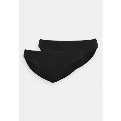 Imagen de Schiesser 2PACK SLIP Organic Cotton 95/5 Braguitas, Mujer, Talla: 40, Black