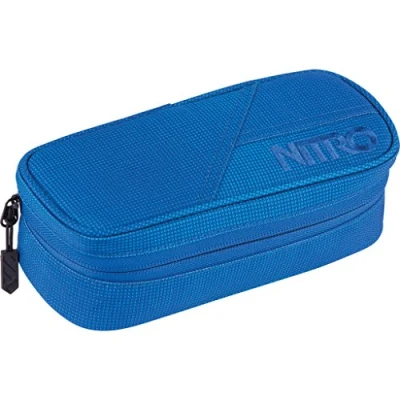 Imagen de Nitro Pencil Case Cartuchera Escolar, Unisex, Blur Brill Azul, 28 cm