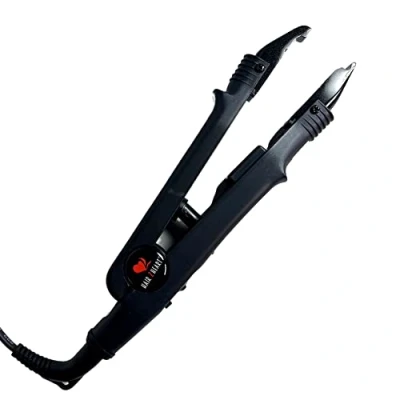 Imagen de hair2heart Conector térmico para extensiones de cabello Herramienta fusión hierro la unión queratina, I Tips y U Crea uniones fuertes