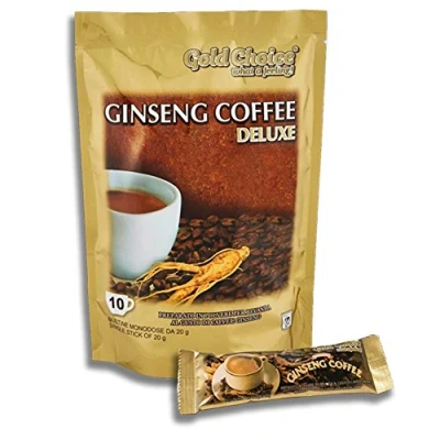 Imagen de ginseng Coffee Deluxe Café soluble al 10 stick de 20g