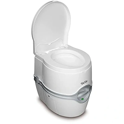 Imagen de Thetford 92306 Porta Potti 565E Eléctrico Indoro Portátil, Blanco, 448 x 388 450 mm