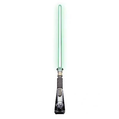 Imagen de Star Wars The Black Series Luke Skywalker Sable de luz Force FX Elite con Luces LED y Sonidos Artículo colección para Adultos Juego rol