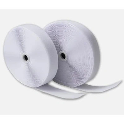 Imagen de IPEA Belcro Color Blanco para Coser (No Adhesivo) 25 Metros x 50 mm Cinta Extra Fuerte multiusos Ecoración, Hogar, Ropa Bobina Gancho y Anilla 5 cm