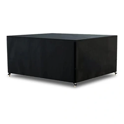 Imagen de AWNIC Funda para Mesa Exterior Impermeable, Resistente a los Rayos UV y Desgarros Protectora Muebles Jardin 420D Oxford 170x115x71cm
