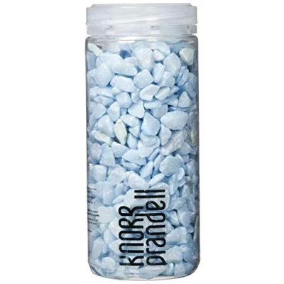 Imagen de Knorr Prandell 218236210 piedras decorativas 9 13 mm, 500 ml, color: azul claro