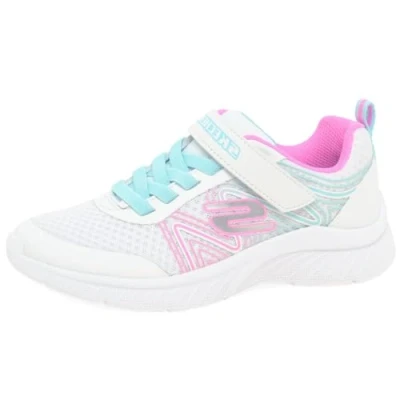 Imagen de Skechers Microspec PLUS Zapatillas para niños, Talla: 28, White Zapatos