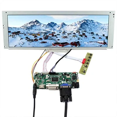Imagen de VSDISPLAY 14.9&quot; TFT LCD Pantalla LTA149B780F 1280x390 60HZ, y Placa controladora HD MI VGA DVI M.NT68676