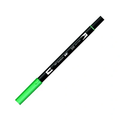 Imagen de Tombow Rotulador de punta doble, color verde (245 Sap Green)
