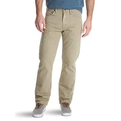 Imagen de Wrangler Authentics Classic Relaxed Fit Jean Jeans, Khaki Flex, 30W x 30L para Hombre