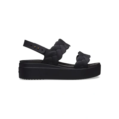 Imagen de Crocs Brooklyn Sandalias con plataforma, Mujer, Talla: 38.5, black Zapatos
